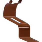 Alufirstklammer, ziegelrot